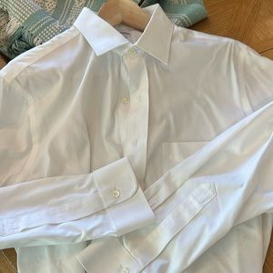 White Brooks Brothers short.  Lightly worn.